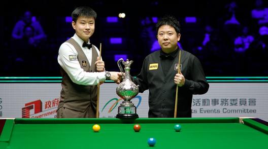 斯诺克世界大奖赛：赵心童战胜张安达 夺得赛季第二冠