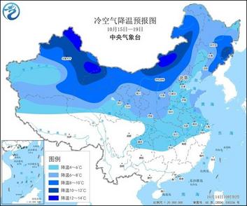 冷空气携暖湿气流登场 多地将现明显降水与大风降温天气