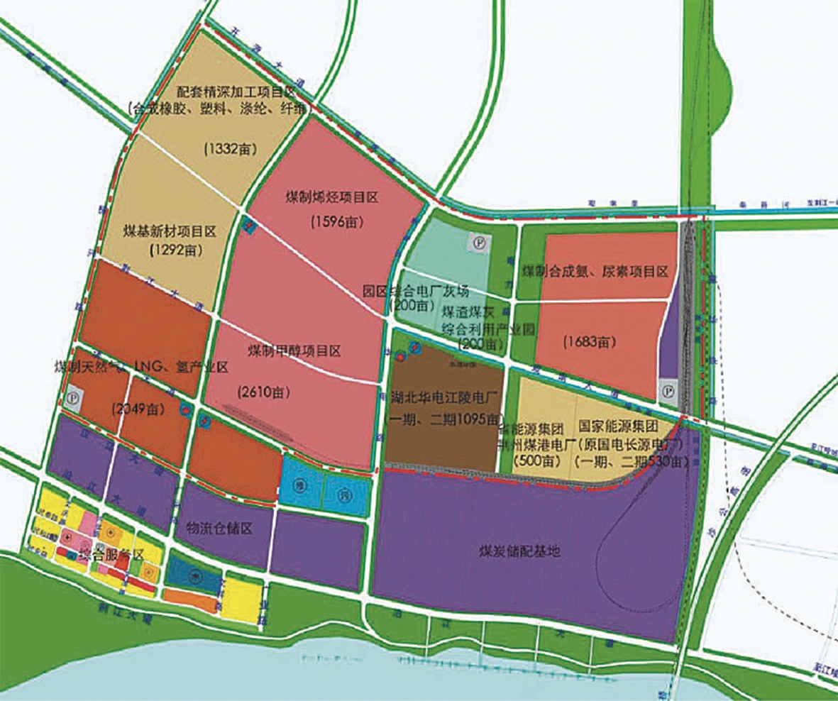 荆州市总体规划图图片
