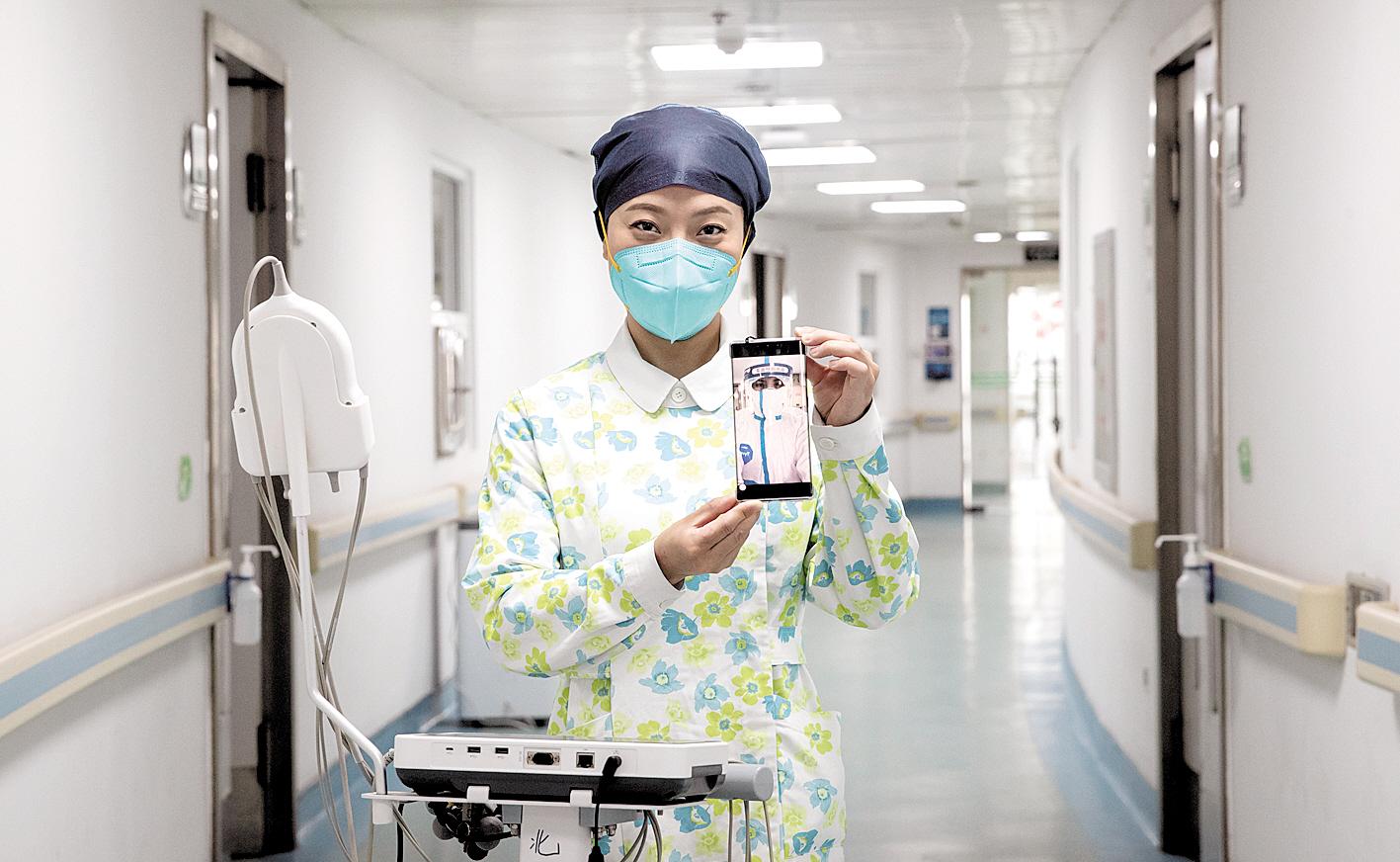 武汉抗疫最美护士图片